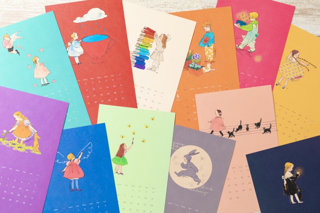 10/15(水)〜11/10(月) ＜巡回＞ くらはしれい 2026カレンダー展「message – 世界を感じて -」at TEGAMISHA BOOKSTORE
